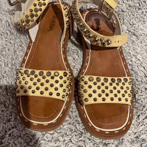 Prada sandals authentic size 7 - Picture 2 of 8